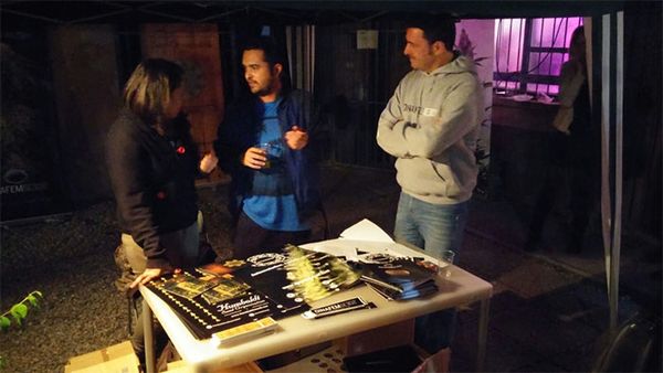 Dinafem Team at 420 Hempfest Milano