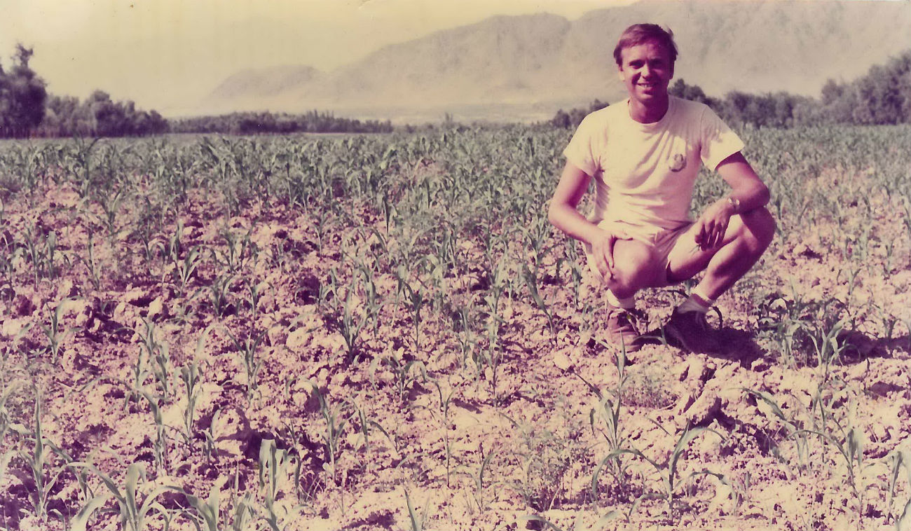 Ben Dronkers in Afghanistan (circa 1970)