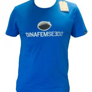 T shirt Grand Logo Homme Bleu Roi