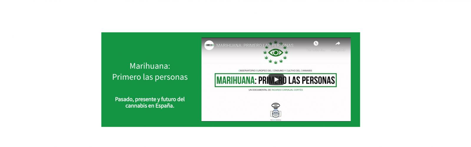 Documental Marihuana: las personas primero