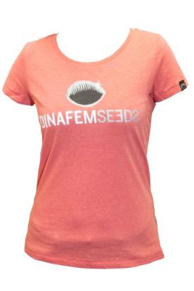 Big Logo Girls' T shirt Mid Heather Red