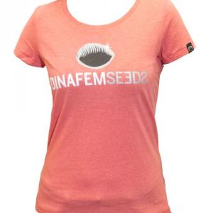 Big Logo Girls' T shirt Mid Heather Red